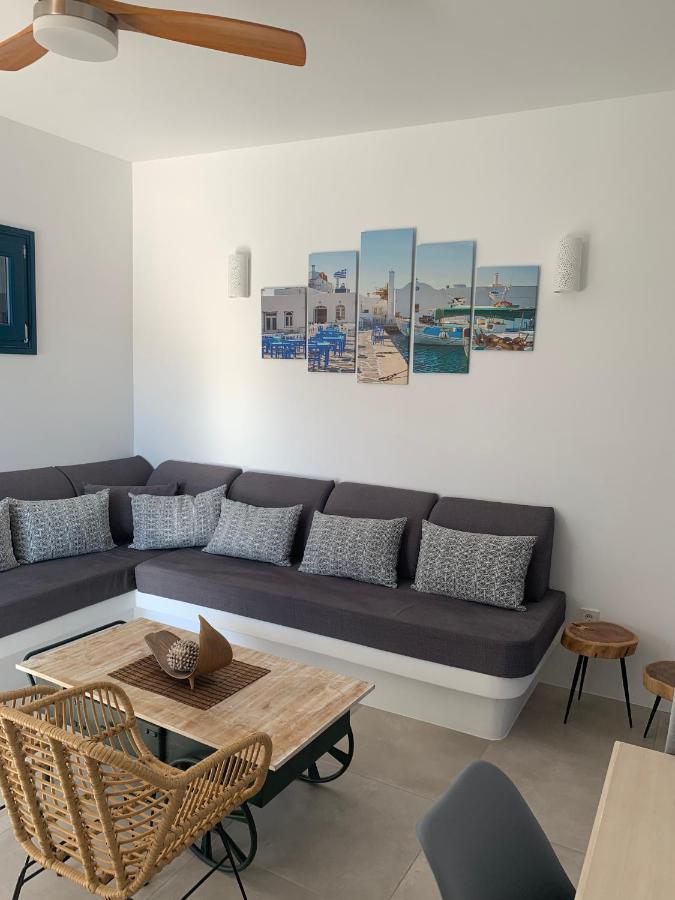 Paros-Memories-Neubau-Villen, Sportpool Aspro Chorio Екстер'єр фото