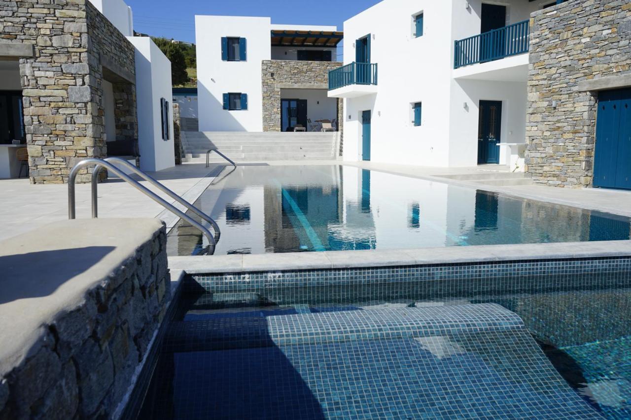 Paros-Memories-Neubau-Villen, Sportpool Aspro Chorio Екстер'єр фото